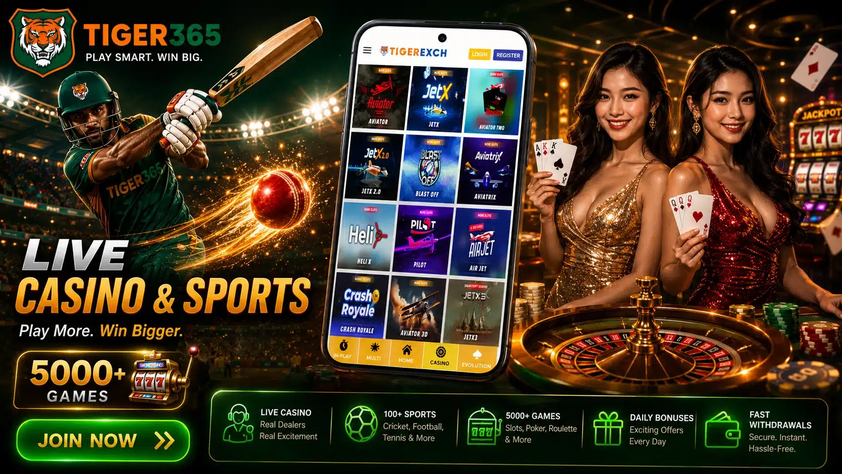 App 2 Tiger365 App