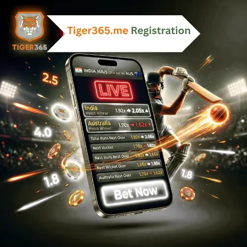 Sign Up 3 Tiger365.me Registration