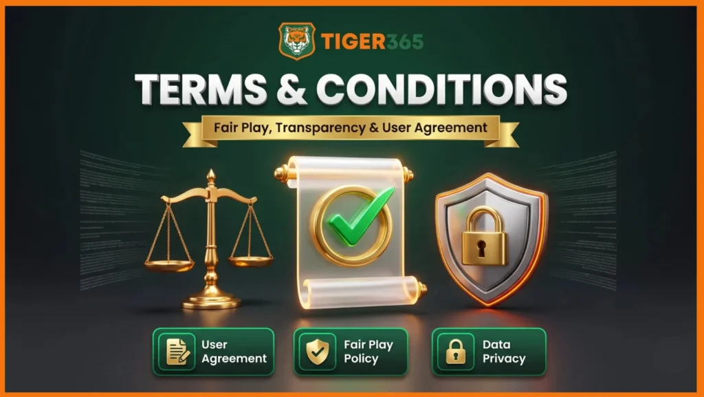 Terms And Conditions 2 Tiger365 Terms and Conditions